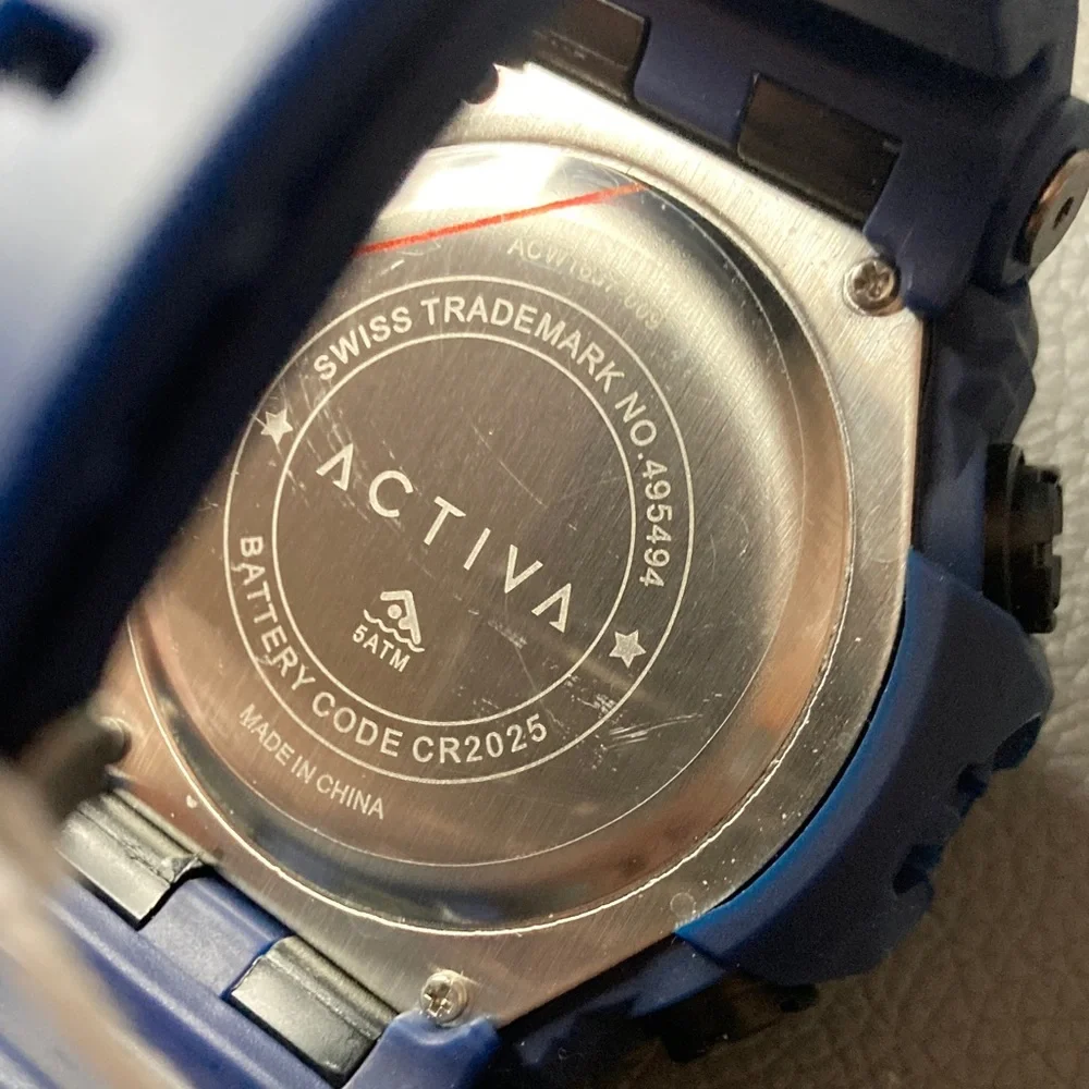 Activa Vextron Men's Sport Watch - 52mm, Blue (ACW1637-009)